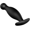 Pretty Love - Plug Anal En Silicone E 11.7 Cm Noir